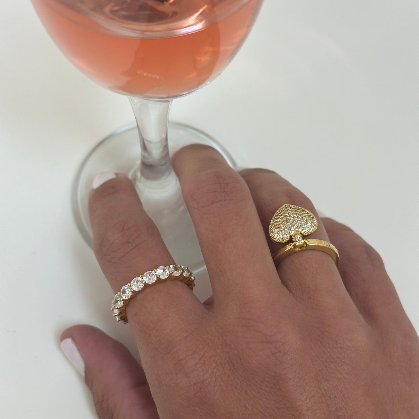 GLAMOROUS RING | 18K Gold Fourfold Plated