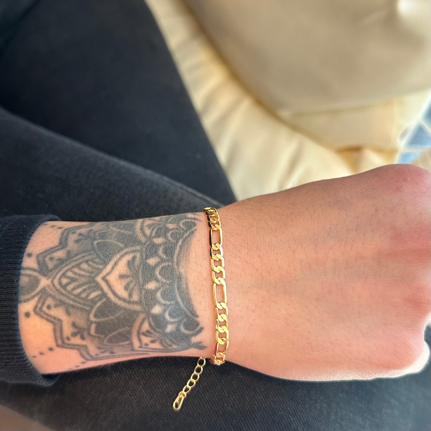 THICK ITALIAN BRACELET 4.5MM | 18K Gold Plated - DIY