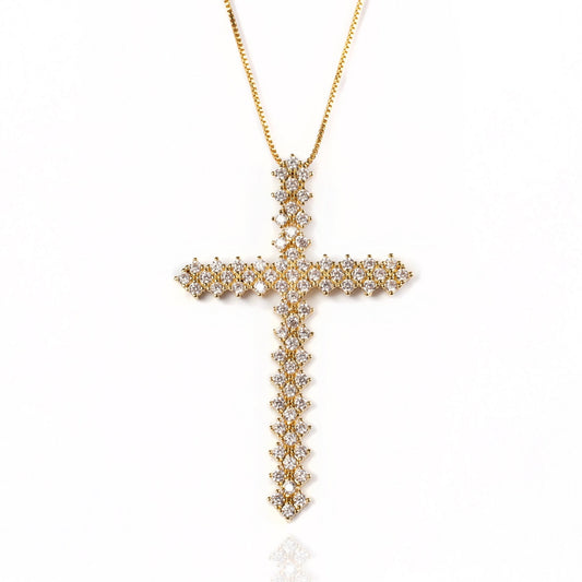 GOLD MOVABLE CROSS | 18K Gold Plated