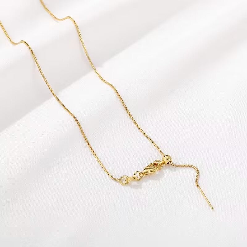 PERSONALIZED NECKLACE - 3D LETTERS | 18K Gold Plated