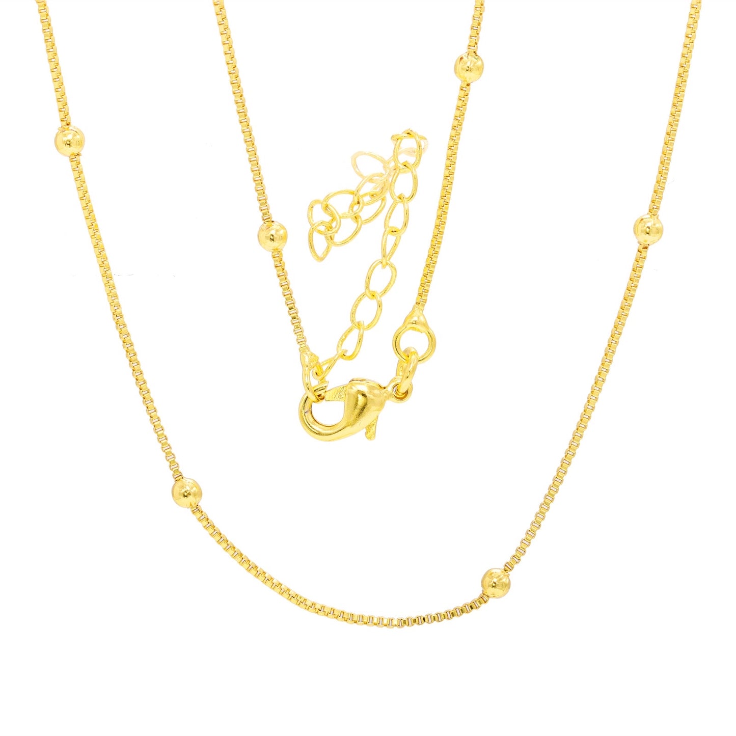 LITTLE BALLS NECKLACE | 18K Gold Plated - DIY11