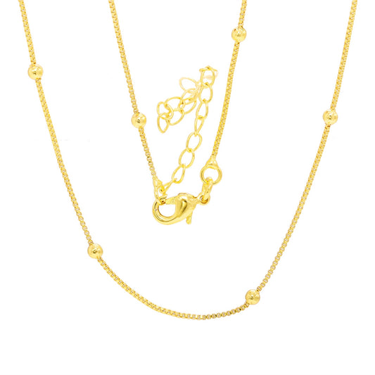 LITTLE BALLS NECKLACE | 18K Gold Plated - DIY11