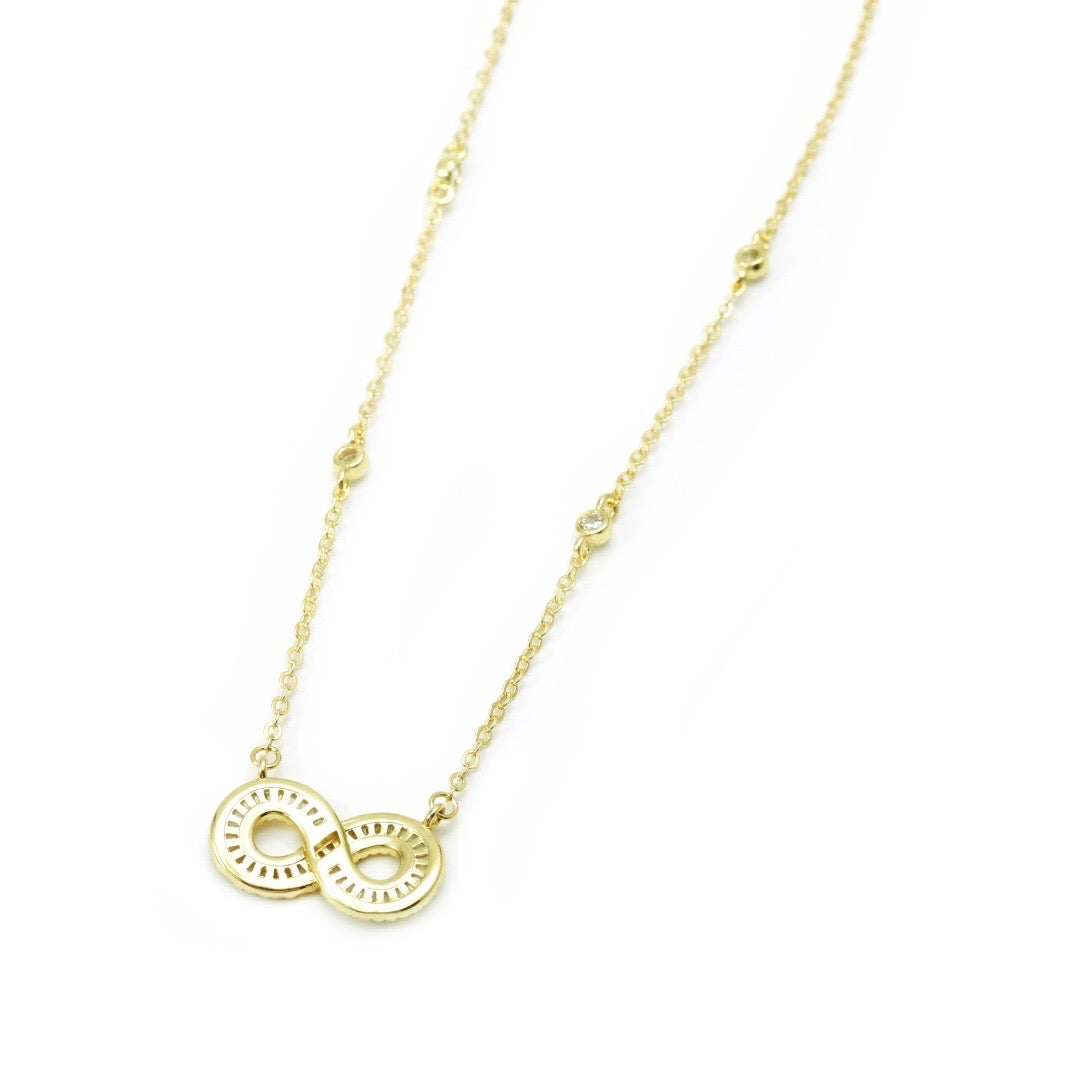 INFINITY NECKLACE | 18K Gold Plated