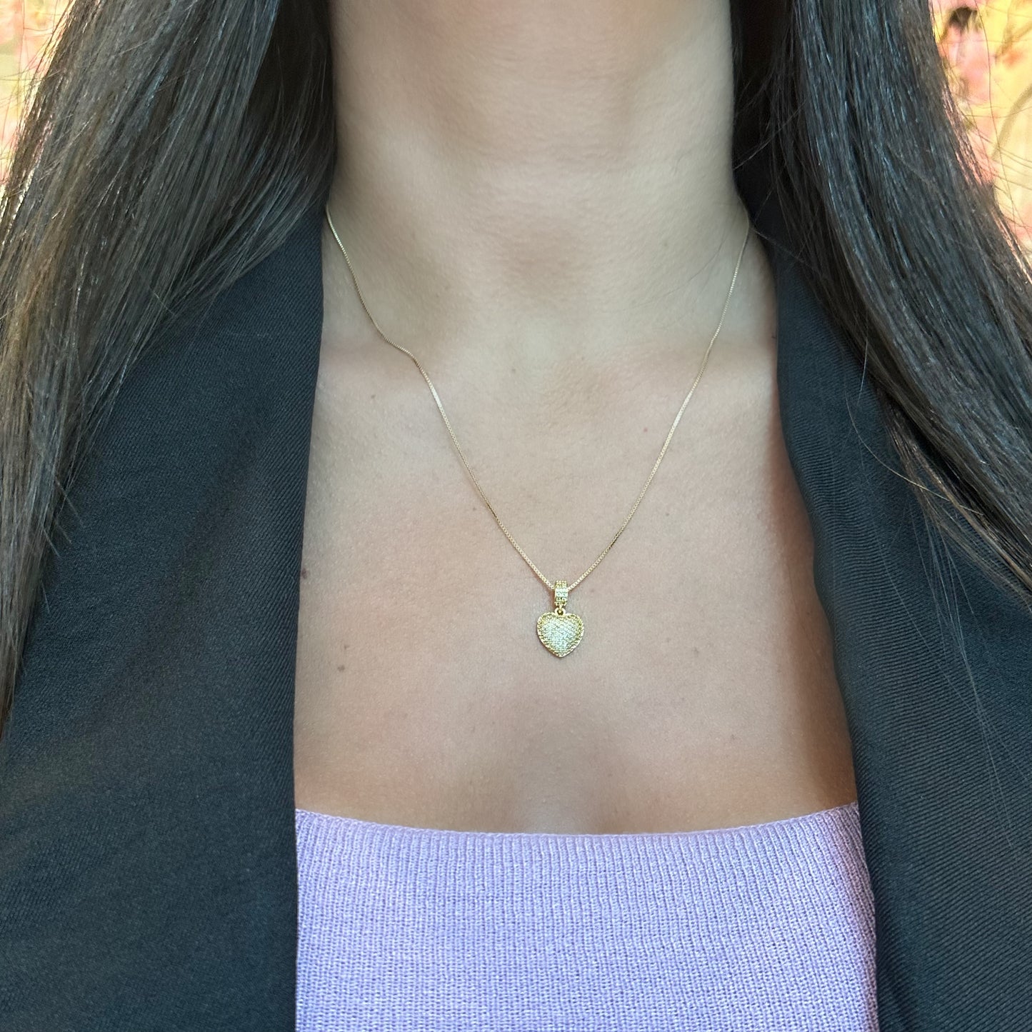 HEART NECKLACE | 18K Gold Plated