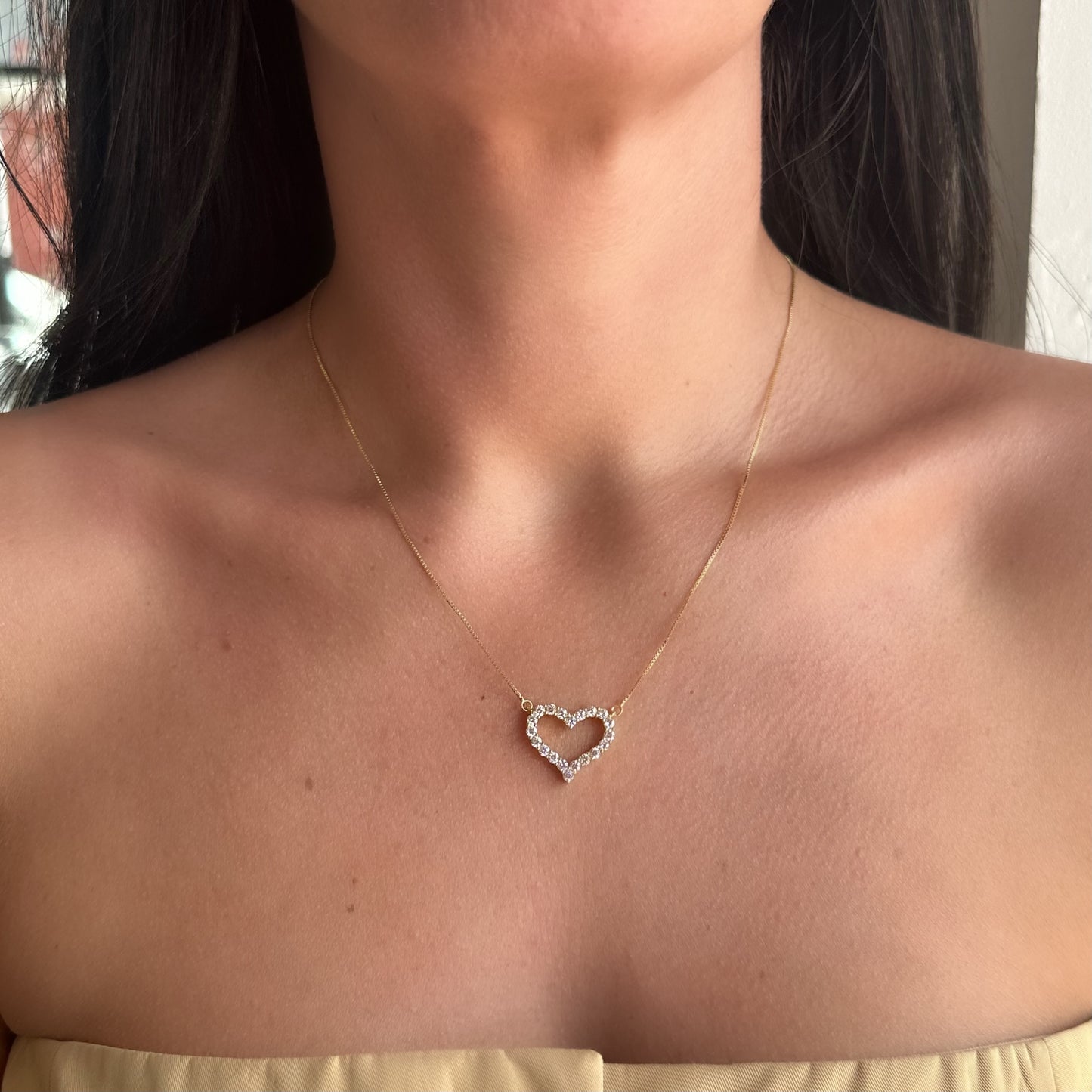 OPEN HEART TIMELESS SET | 18K Gold Plated