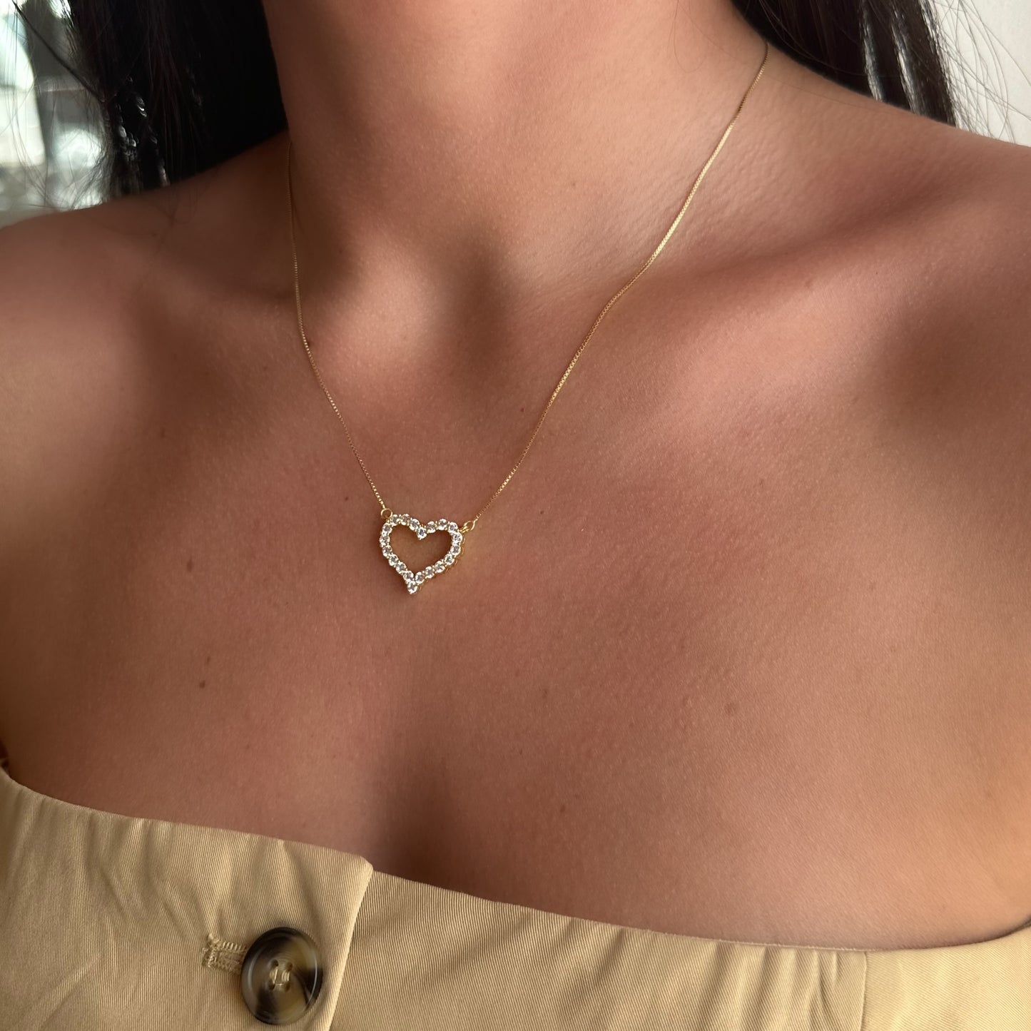 OPEN HEART TIMELESS SET | 18K Gold Plated