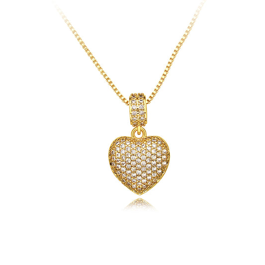 HEART NECKLACE | 18K Gold Plated