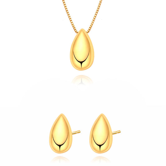 MINIMALIST DROP SET | 18K Gold Plated