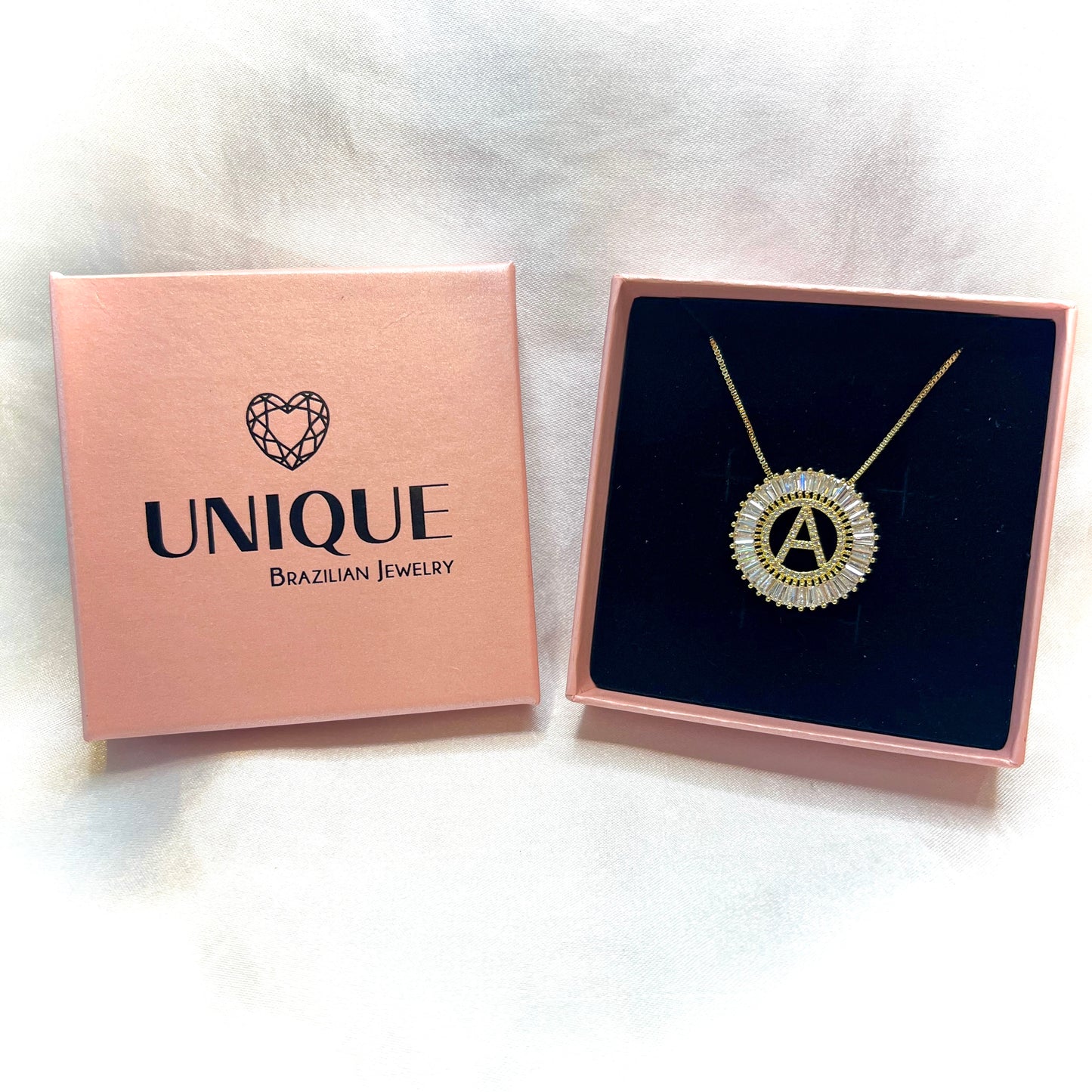 New Mandala Letter Necklace A - Z | 18K GOLD PLATED